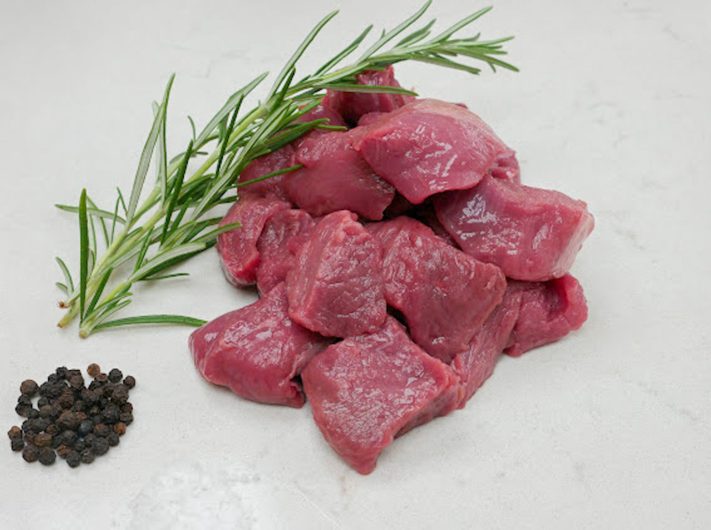 Venison Steak - Diced - 500g