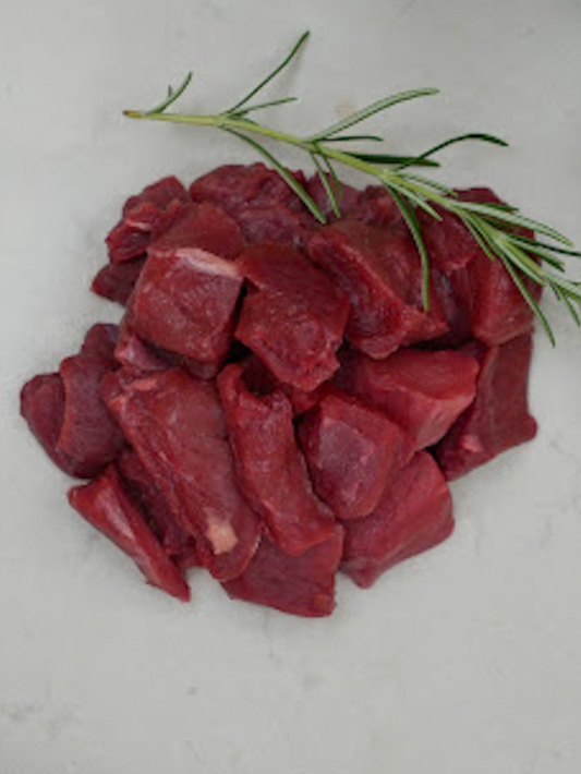 Venison Steak - Diced - 500g